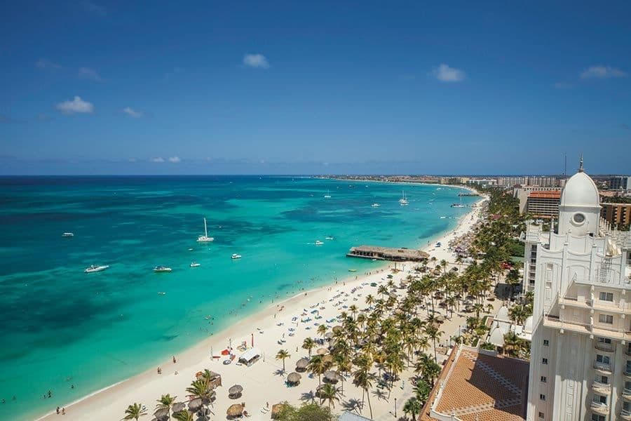 Beach at Hotel Riu Palace Antillas