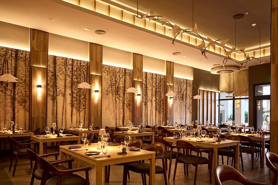 Restaurant at Hotel Riu Palace Aquarelle