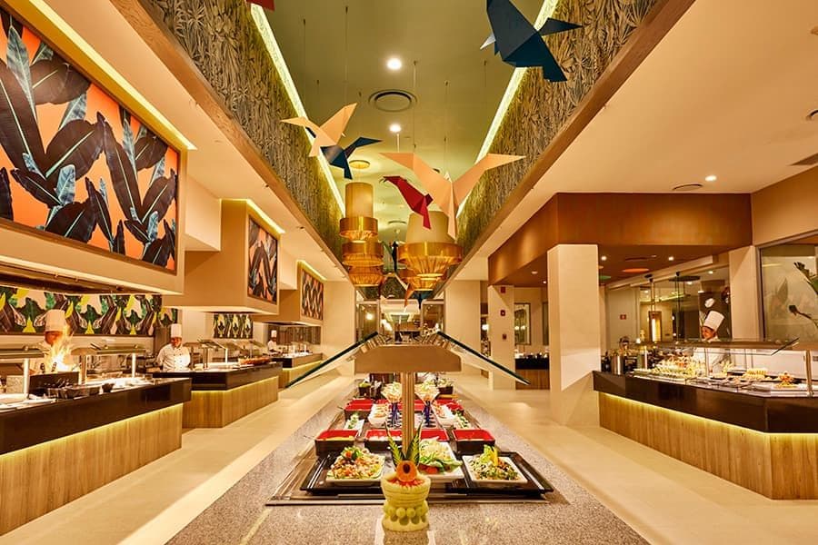 Restaurant at Hotel Riu Palace Baja California