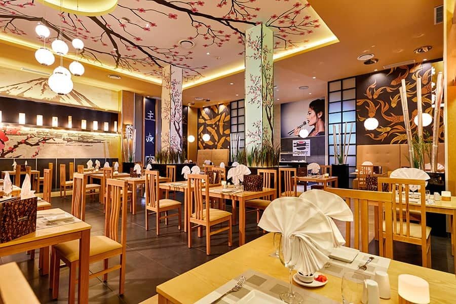 Restaurant at Hotel Riu Palace Costa Mujeres