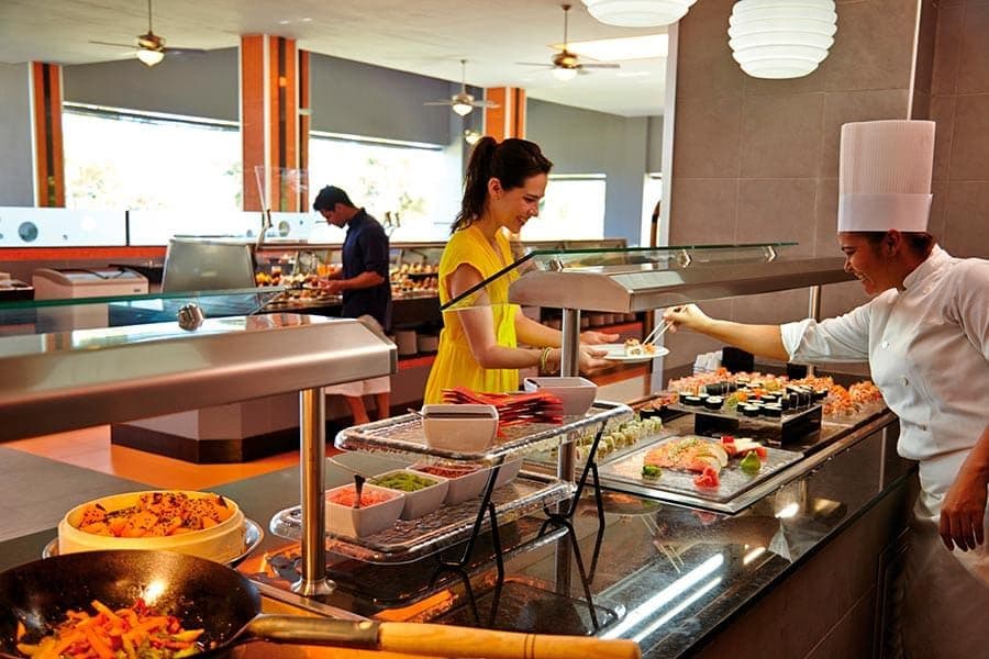 Restaurant at Hotel Riu Palace Costa Rica