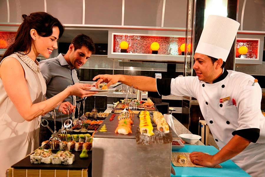 Restaurant at Hotel Riu Palace Costa Rica