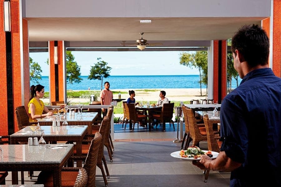 Swimming pool area at Hotel Riu Palace Costa Rica