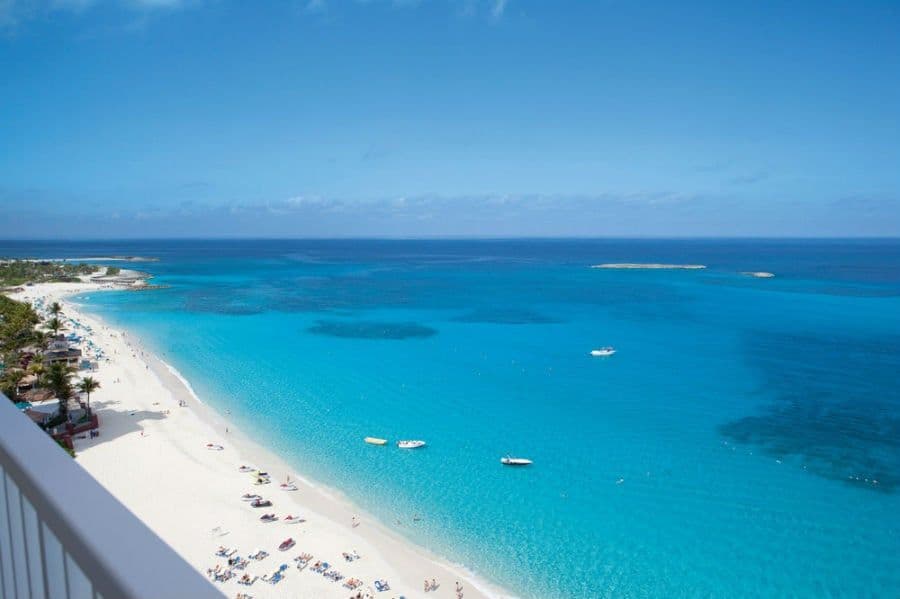 Beach at Hotel Riu Palace Paradise Island