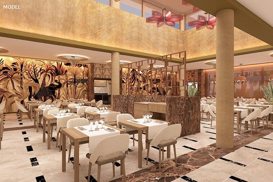 Restaurant at Hotel Riu Palace Phuket