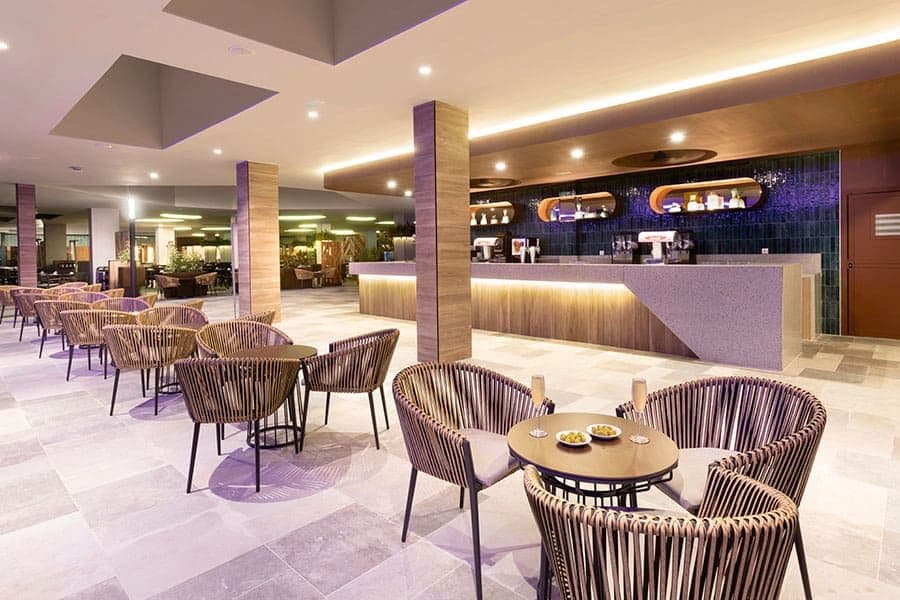 Restaurant at Hotel Riu Paraiso Lanzarote