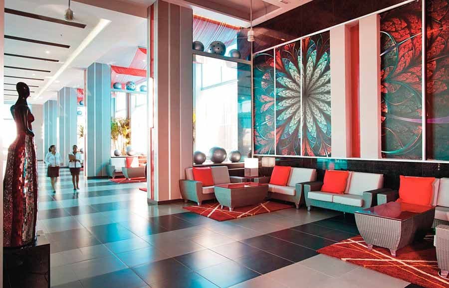 Resort exterior at Hotel Riu Playa Blanca