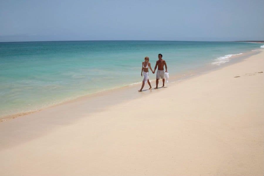 Beach at Hotel Riu Touareg