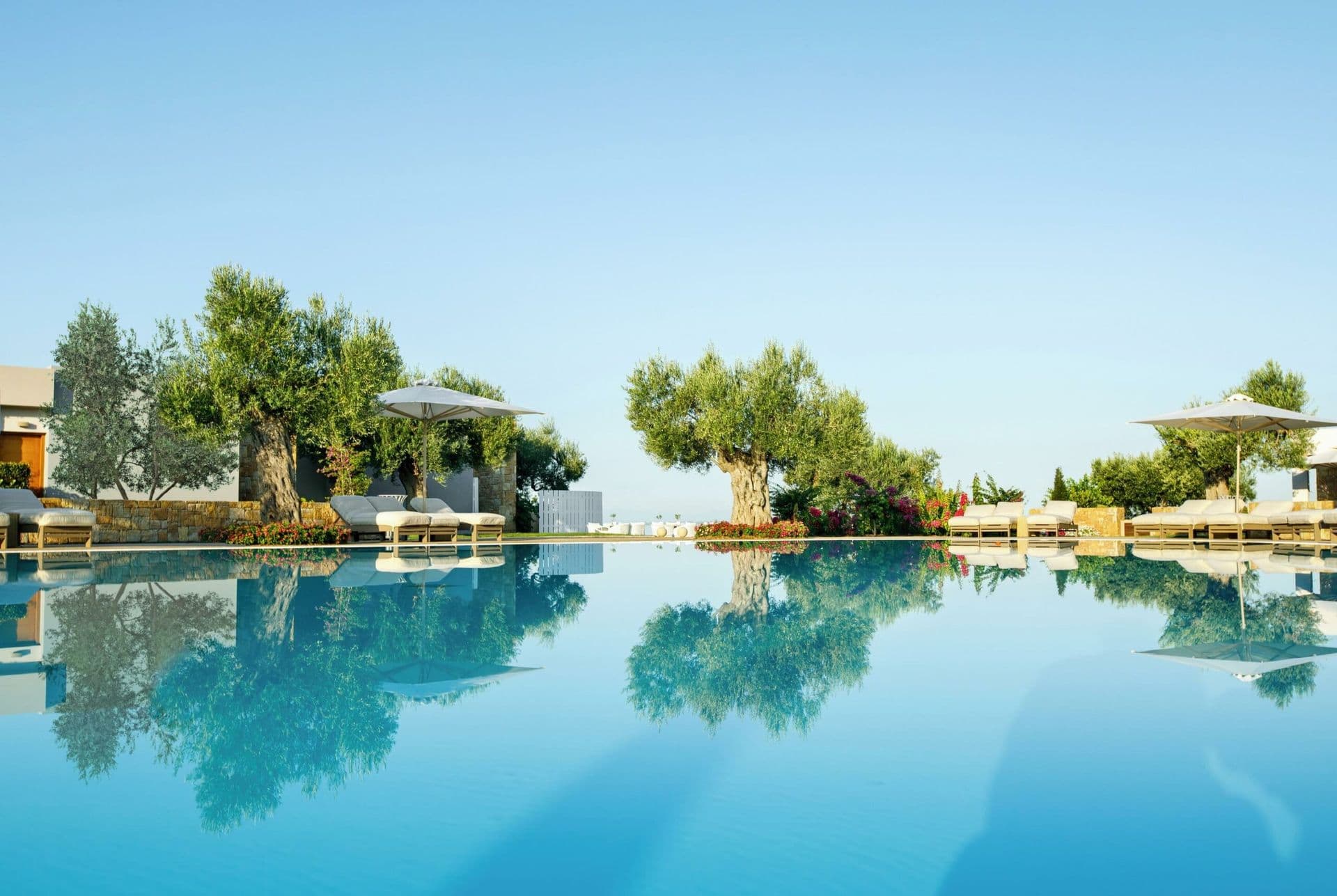 Swimming pool at Ikos Olivia