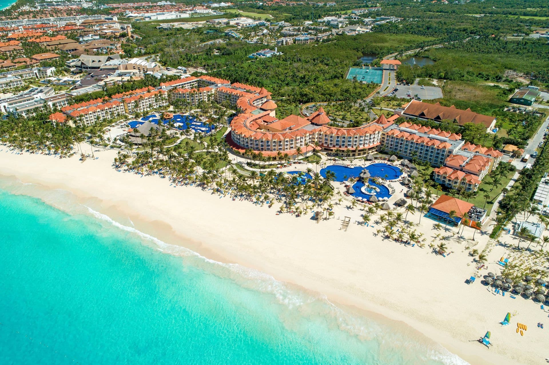 Resort exterior at Occidental Caribe