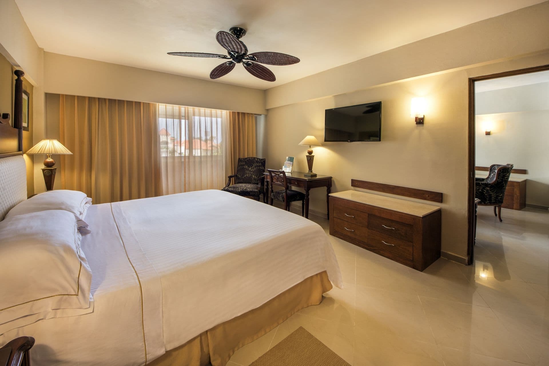 Guest room at Occidental Caribe