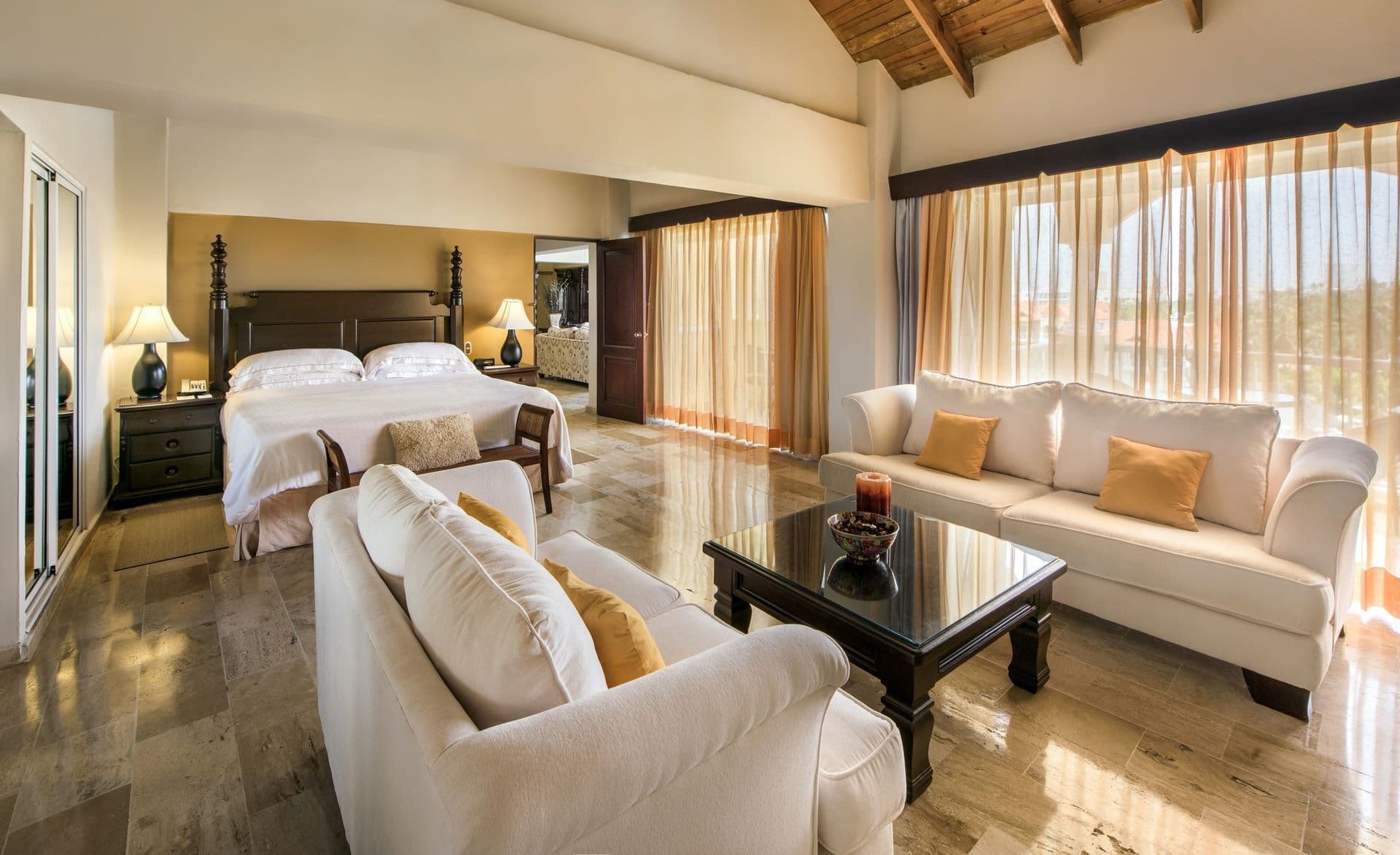 Guest room at Occidental Caribe