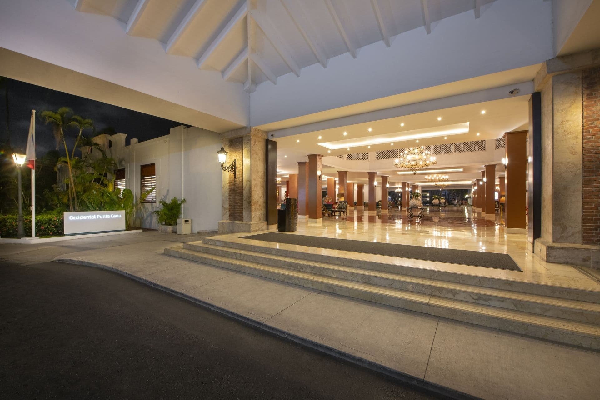 Resort exterior at Occidental Punta Cana