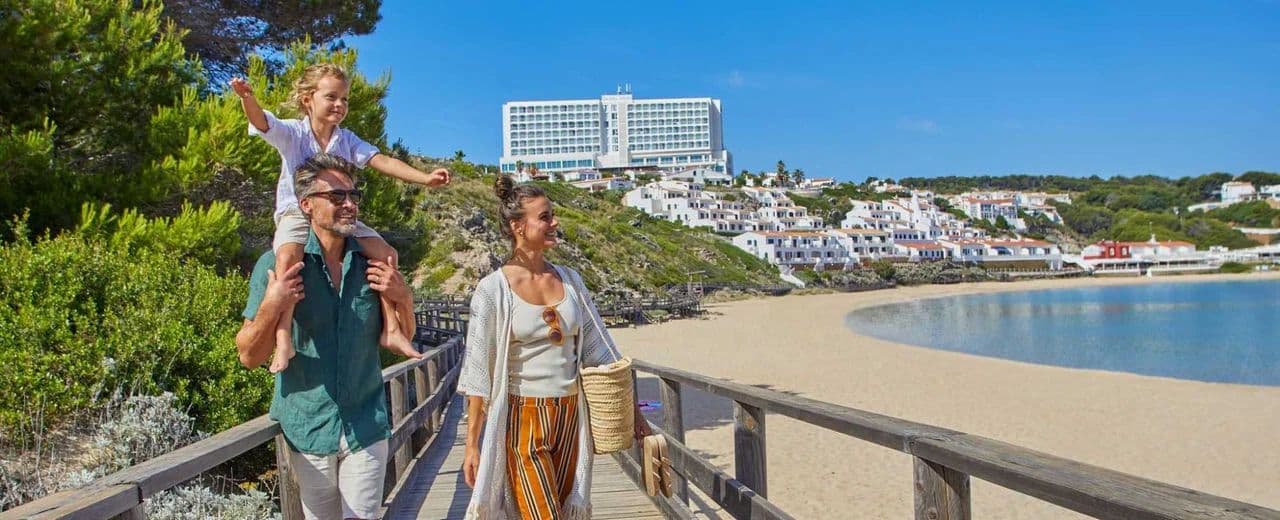 Beach area at Palladium Hotel Menorca, Trademark Collection