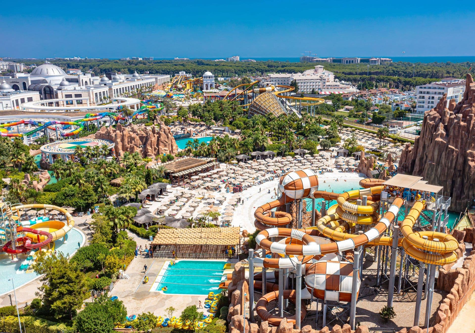 Resort exterior at Rixos Downtown Antalya - The Land Of Legends Access