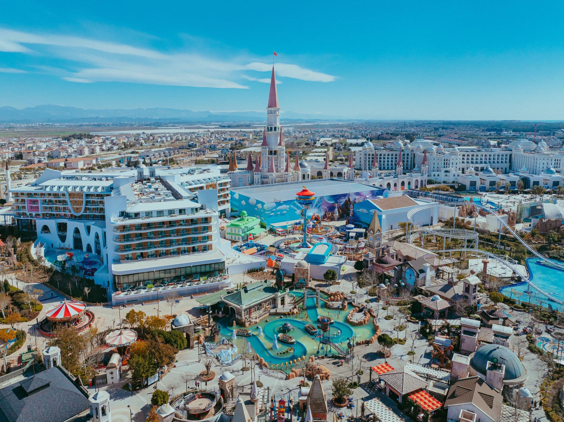 Resort exterior at Rixos Downtown Antalya - The Land Of Legends Access