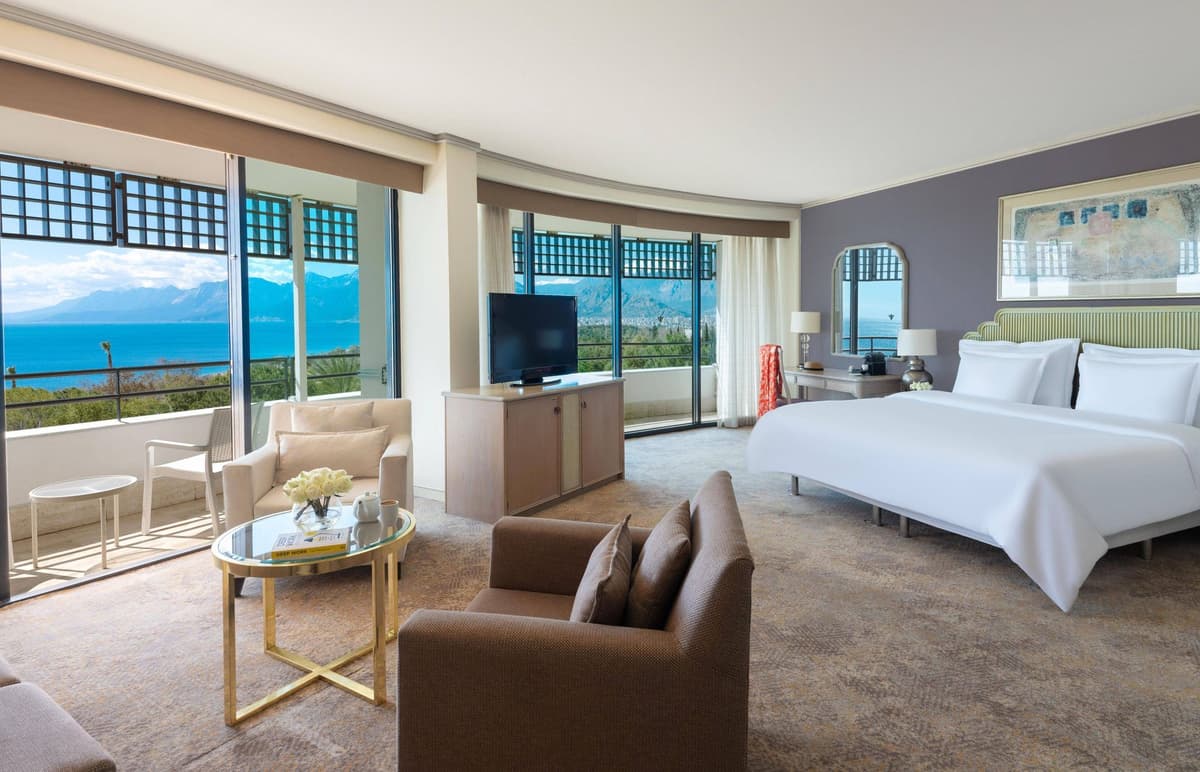 Guest room at Rixos Downtown Antalya - The Land Of Legends Access