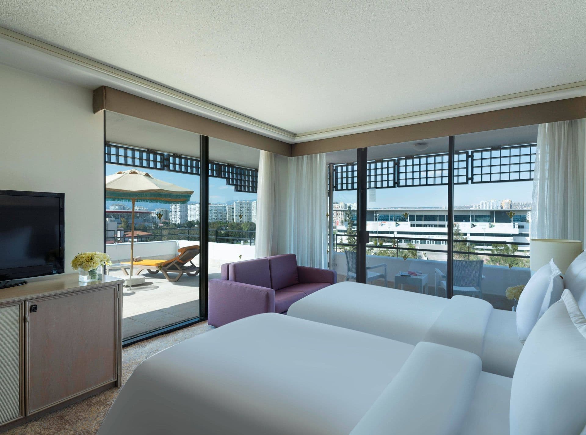 Guest room at Rixos Downtown Antalya - The Land Of Legends Access