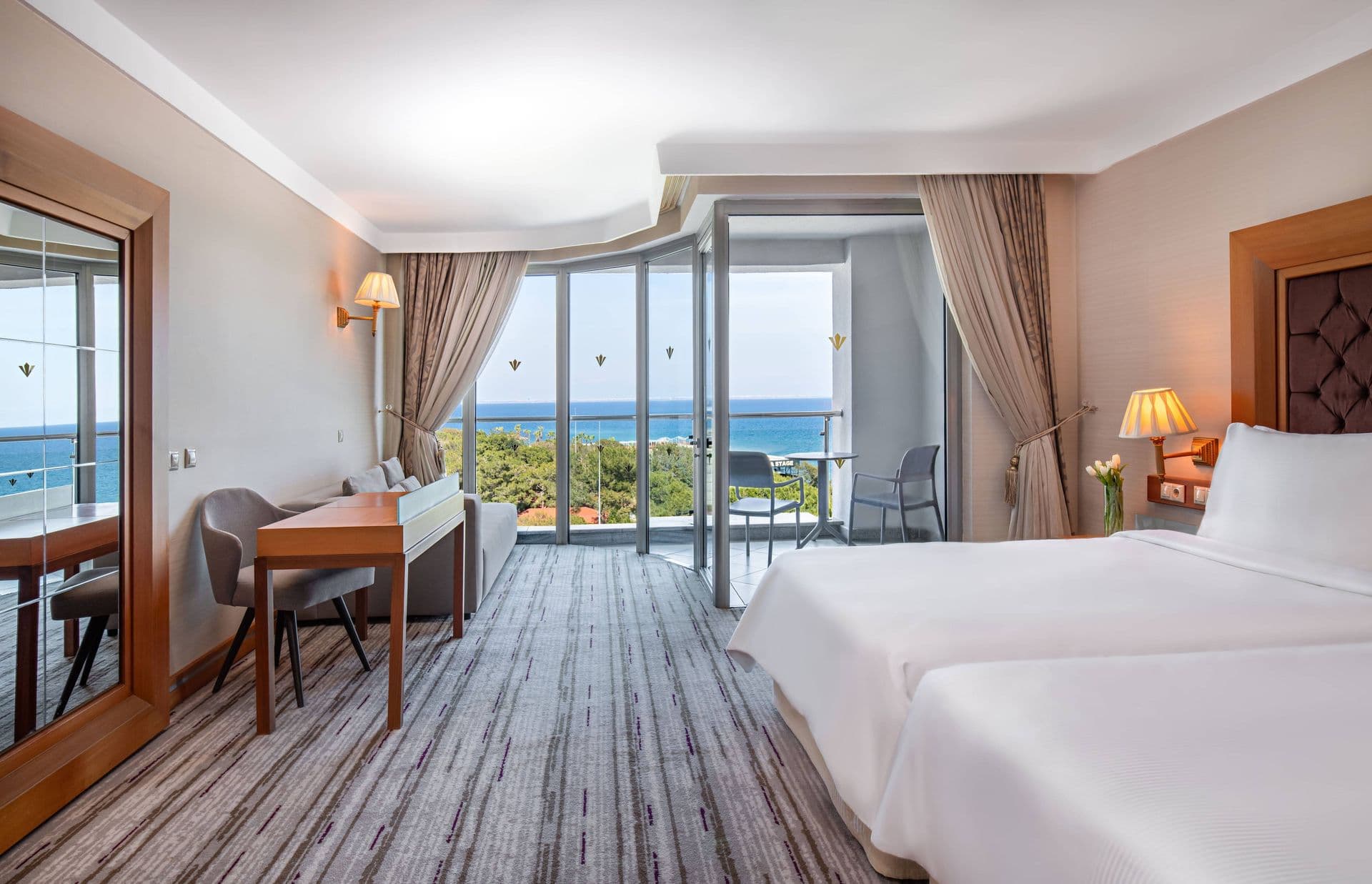 Guest room at Rixos Sungate - The Land Of Legends Access