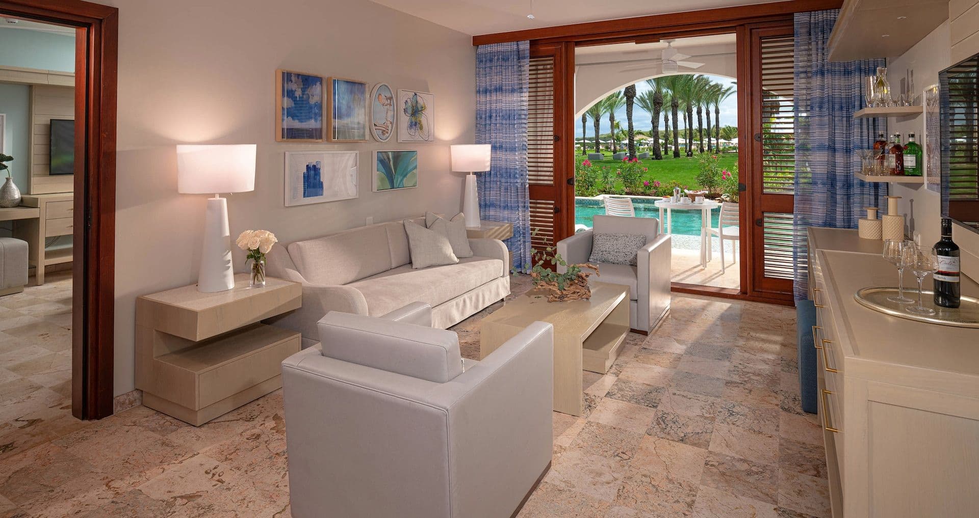 Resort exterior at Sandals Negril Beach Resort & Spa