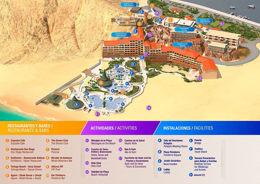 Resort exterior at Sandos Finisterra All Inclusive