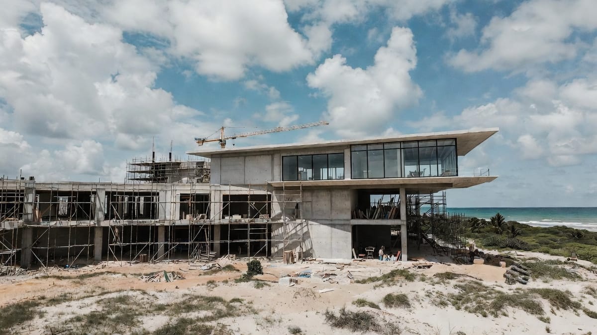 A Luxury Hotel Brand Just Hit a Major Construction Milestone on Its First-Ever Caribbean Resort