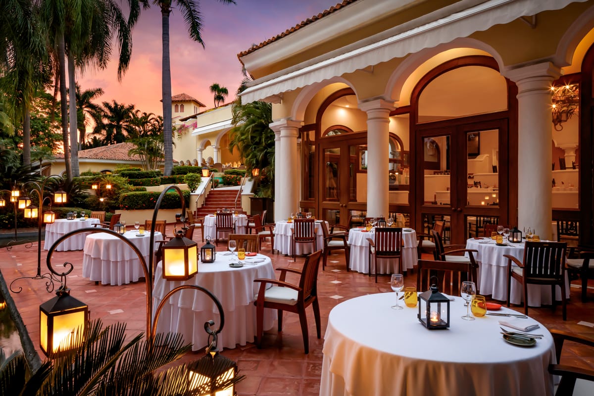 Emiliano Restaurant — gourmet plating and table setting
