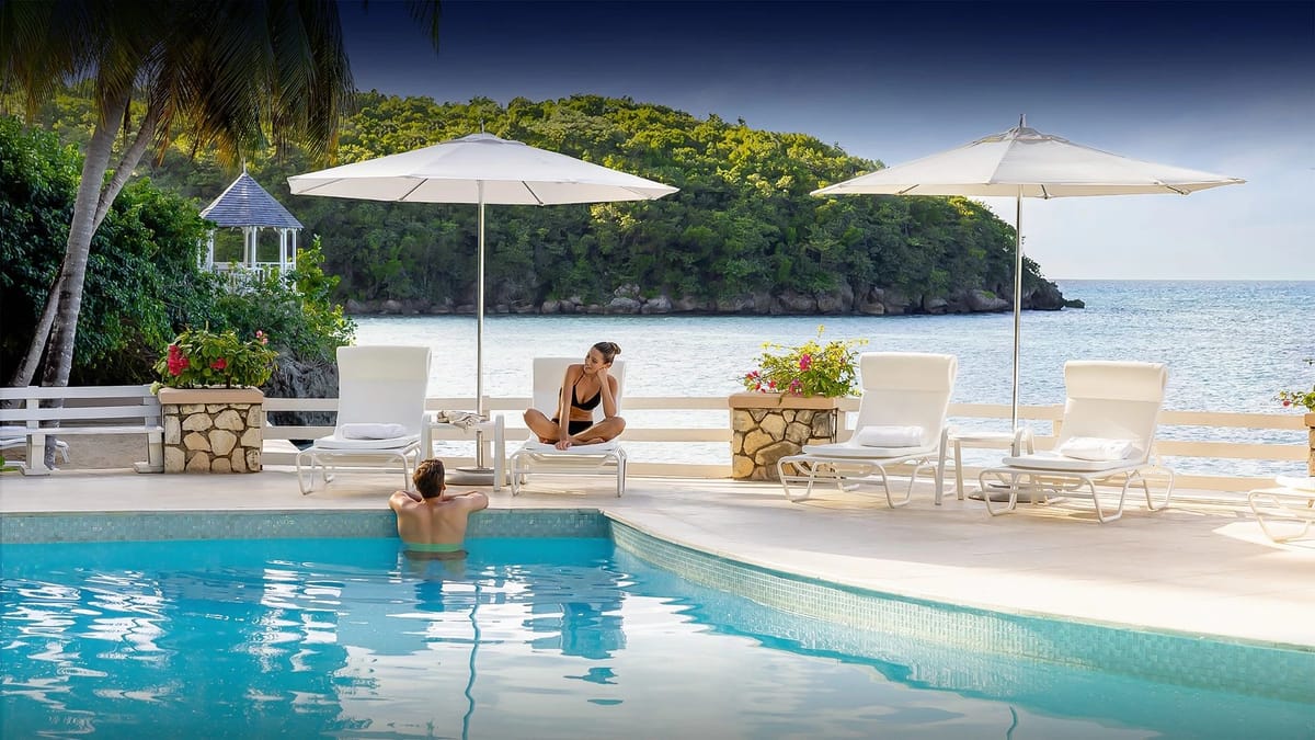 Swimming pool at Couples Sans Souci