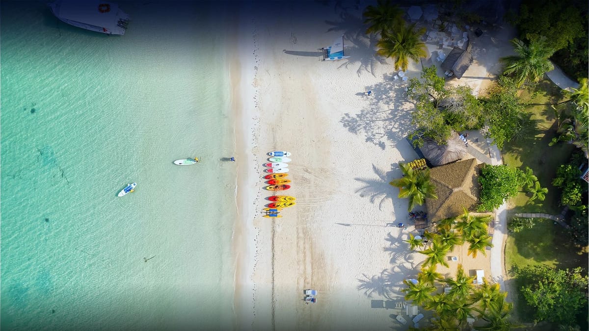 Beach at Couples Swept Away