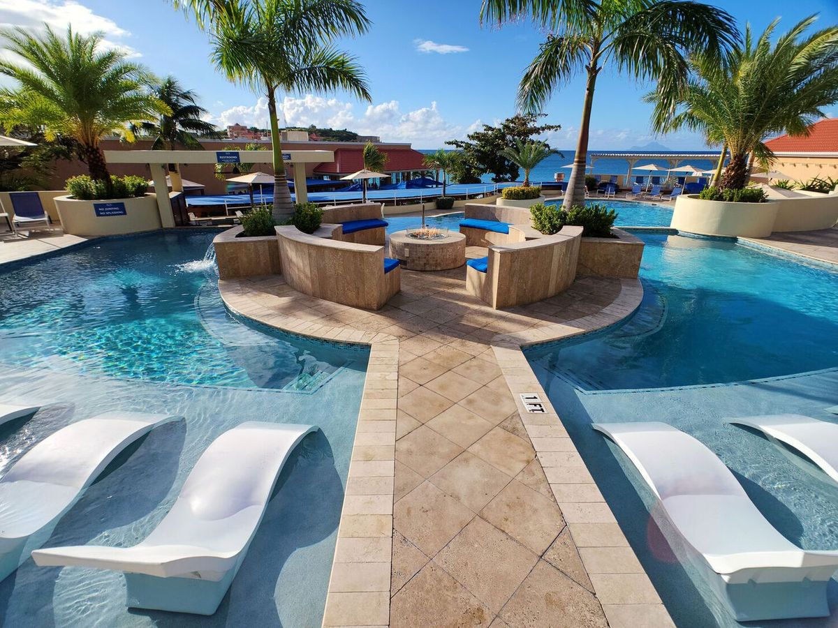 Divi Little Bay Beach Resort Pools
