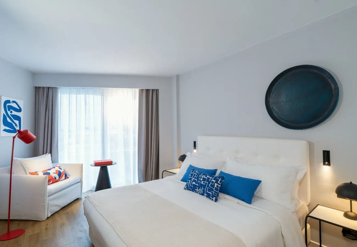 Guest room at Domes Noruz Kassandra