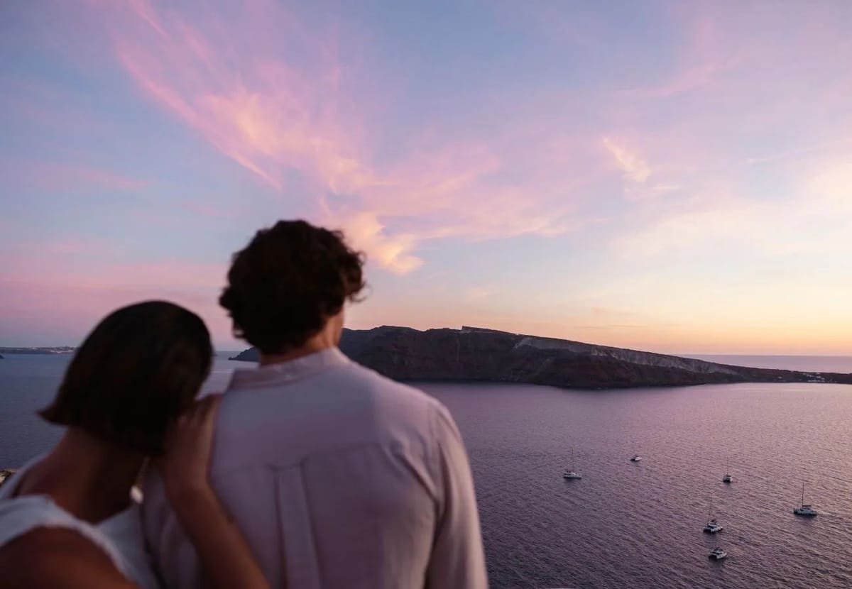 Resort exterior at Domes Novos Santorini, Autograph Collection