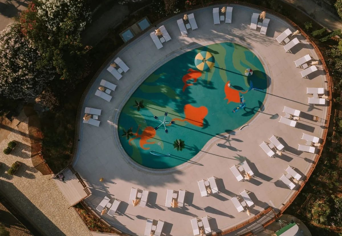 Swimming pool at Domes of Corfu, Autograph Collection