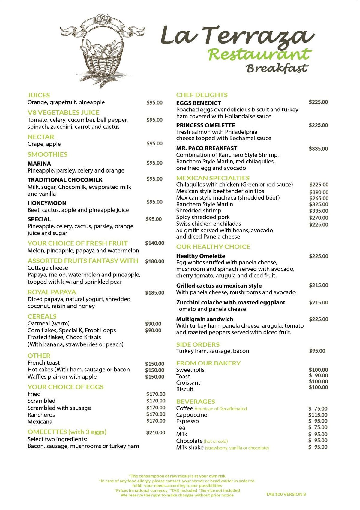 El Cid Marina Beach Hotel Dining & Restaurants