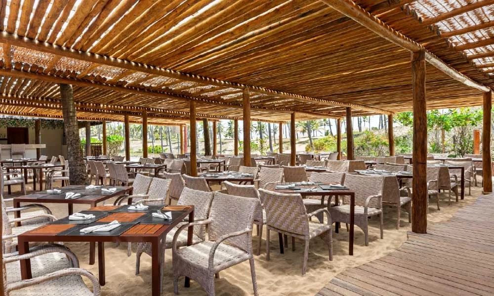 Poseidon international buffet restaurant with show-cooking stations and themed dinner nights