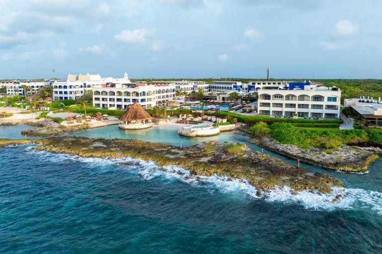 Resort exterior at Hard Rock Hotel Riviera Maya