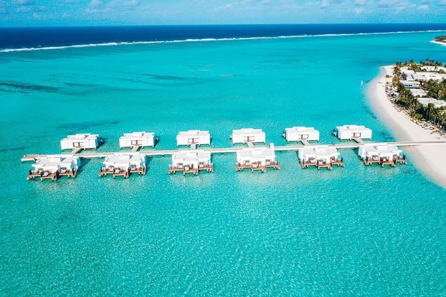 Guest room at Hotel Riu Atoll