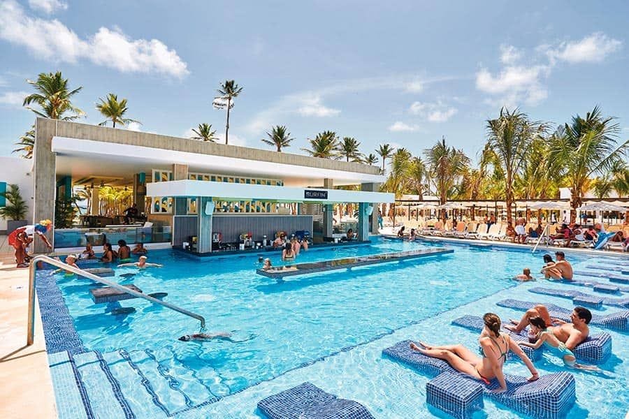 Restaurant at Hotel Riu Bambu