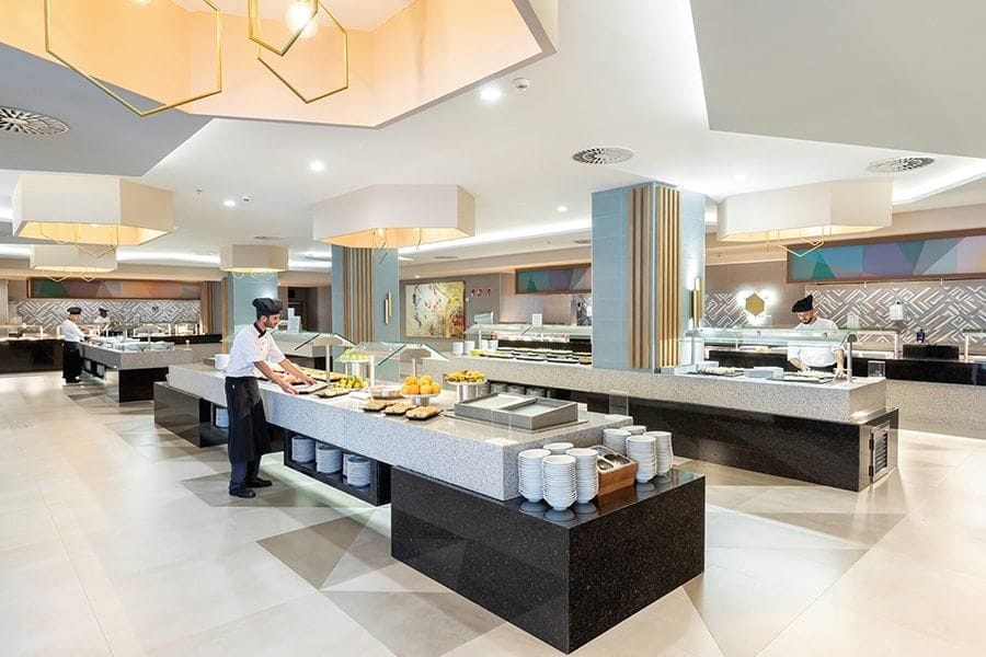 Restaurant at Hotel Riu Buenavista