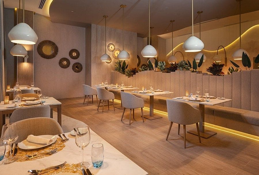 Restaurant at Hotel Riu Caribe