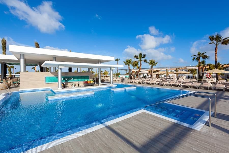 Swimming pool area at Hotel Riu Chiclana