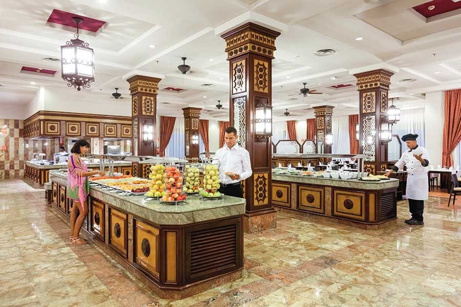 Restaurant at Hotel Riu Funana