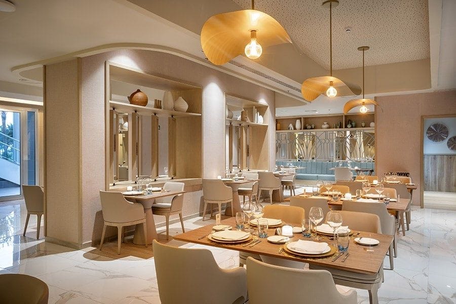 Restaurant at Hotel Riu Gran Canaria