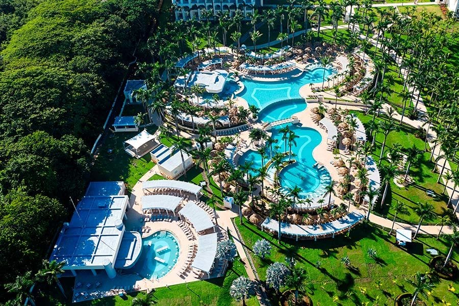 Swimming pool area at Hotel Riu Guanacaste