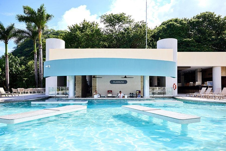 Swimming pool area at Hotel Riu Guanacaste