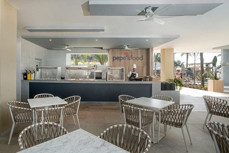 Restaurant at Hotel Riu Jalisco