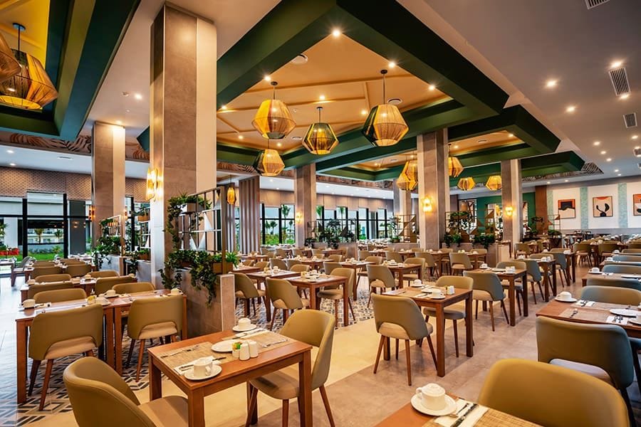 Restaurant at Hotel Riu Latino