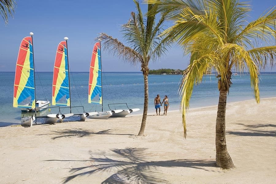 Beach at Hotel Riu Montego Bay