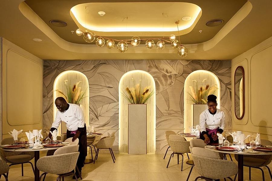 Restaurant at Hotel Riu Negril