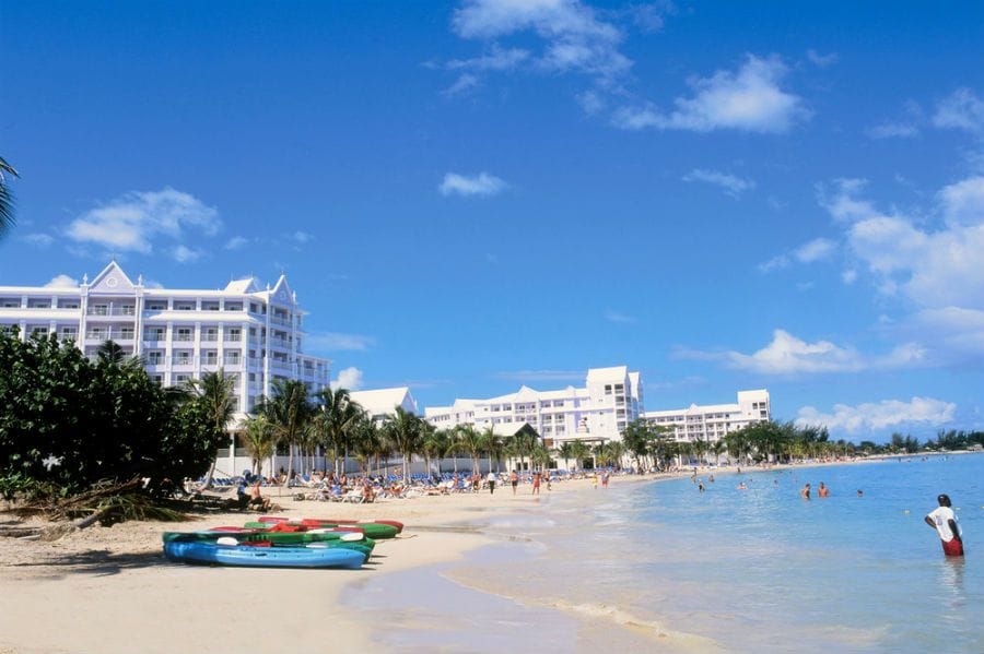 Beach at Hotel Riu Ocho Rios